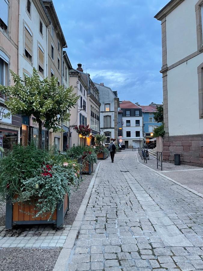 Epinal : Superbe Appartement En Plein Centre Ville Buitenkant foto